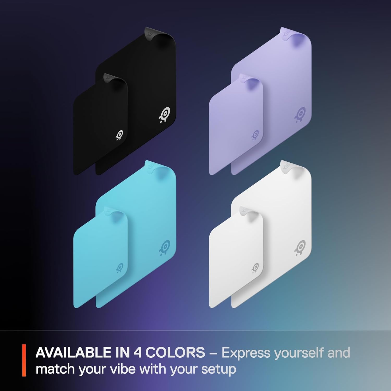 Qck Gaming Mouse Pad - Large Cloth - Optimized for Gaming Sensors